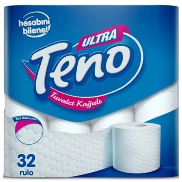 Teno Ultra Tuvalet Kağıdı 32 Rulo Tuvalet Kağıdı