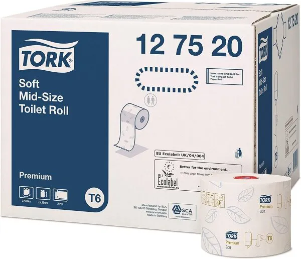 Tork Premium 12 75 20 Tuvalet Kağıdı 27 Rulo Tuvalet Kağıdı