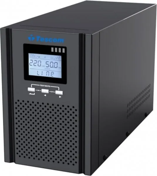 Tescom Teos+ 101 (2x9Ah) 1000 VA / 2 Akü / 9 Ah UPS