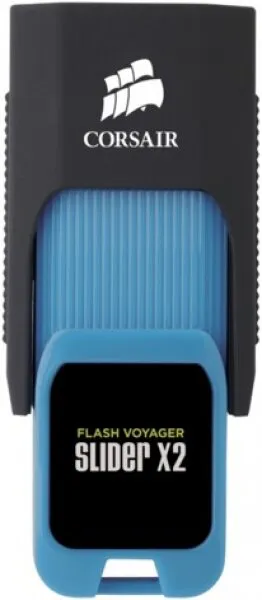 Corsair Flash Voyager Slider X2 (CMFSL3X2-64GB) Flash Bellek
