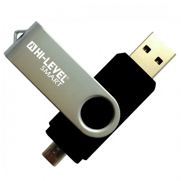 Hi-Level Smart OTG 64 GB (HLV-USB20) Flash Bellek