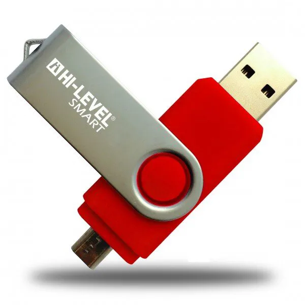 Hi-Level Smart OTG 8 GB (HLV-USB20) Flash Bellek