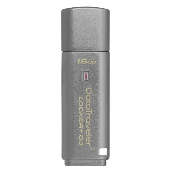 Kingston DataTraveler Locker+ G3 16 GB (DTLPG3/16GB) Flash Bellek
