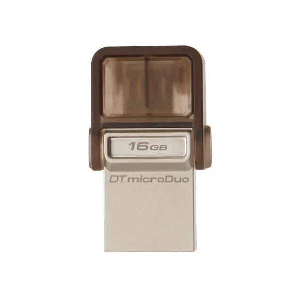 Kingston DataTraveler microDuo 16 GB (DTDUO/16GB) Flash Bellek