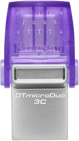Kingston DataTraveler microDuo 3C Gen3 128 GB (DTDUO3CG3/128GB) Flash Bellek