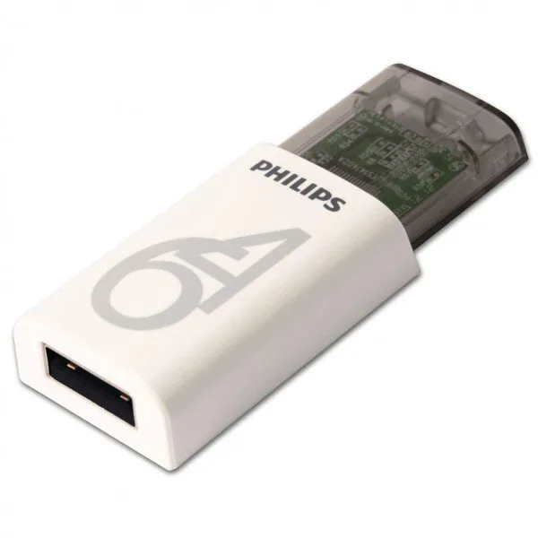 Philips Eject 64 GB (FM64FD60B/97) Flash Bellek