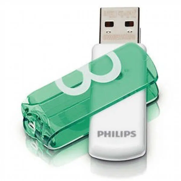 Philips Vivid 8 GB (FM08FD05B/97) Flash Bellek