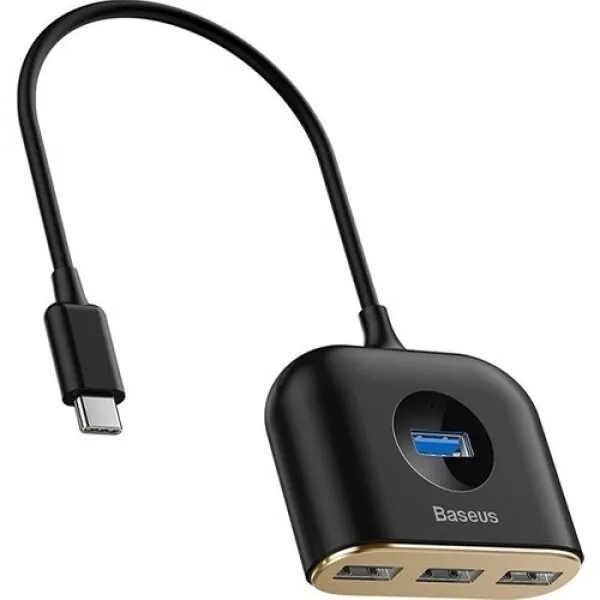 Baseus Square Round USB Type-C (CAHUB-BY01) USB Hub