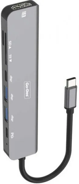 Go Des GD-6831 USB Hub