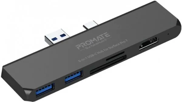 Promate SurfaceHub-7 USB Hub