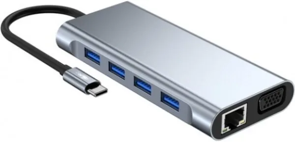 Shaza ZP08 11 in 1 USB Hub
