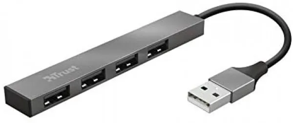 Trust Halyx Aluminium 4-Port Mini (23786) USB Hub