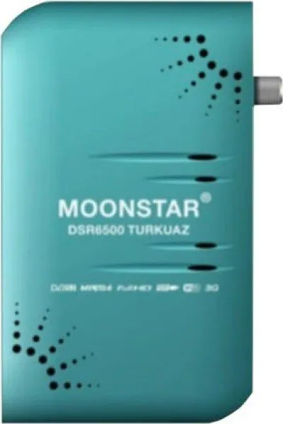 Moonstar DSR-6500 Turkuaz Uydu Alıcısı