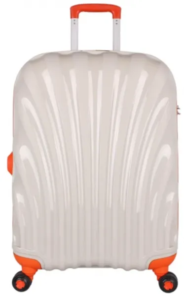 Bagacar Shell Silikon Kırılmaz Orta Boy Valiz Valiz