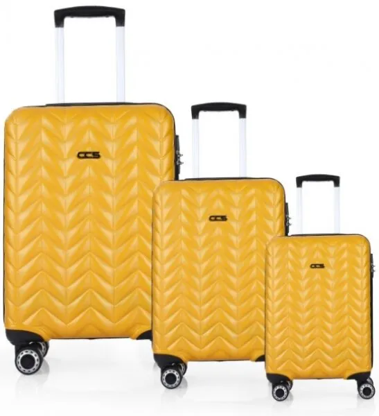 ÇÇS 5212 ABS 3'lü Valiz Seti Valiz