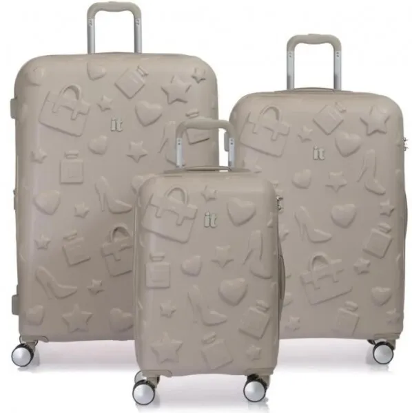 IT Luggage 2240 ABS 3'lü Valiz Seti Valiz