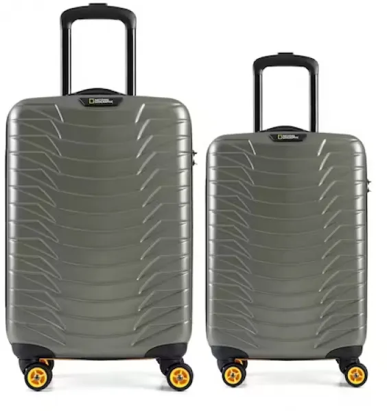 National Geographic N-2003 ABS Orta Ve Büyük Boy 2'li Valiz Seti Valiz
