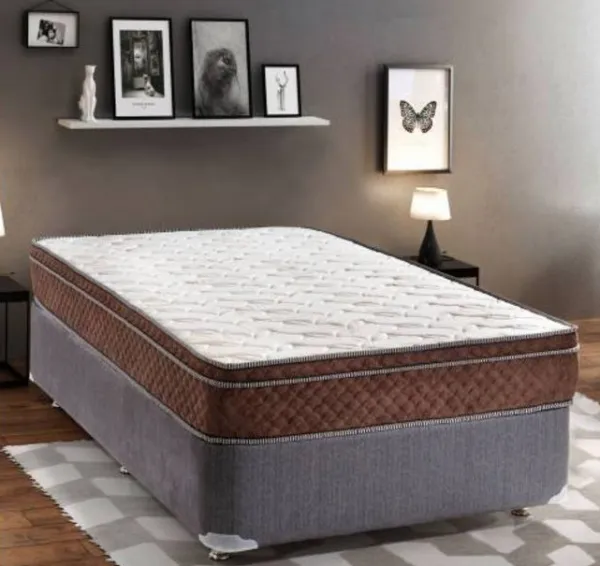 Heyner Bamboo Pedli Lüx 85x185 cm Yaylı Yatak