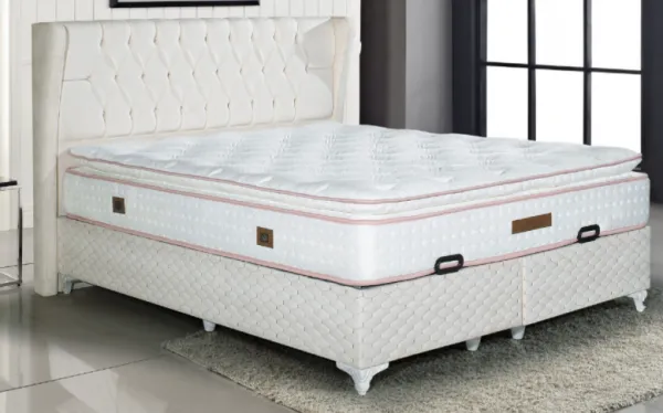 Royal Lux Bedding Peluş 140x190 cm Yaylı Yatak